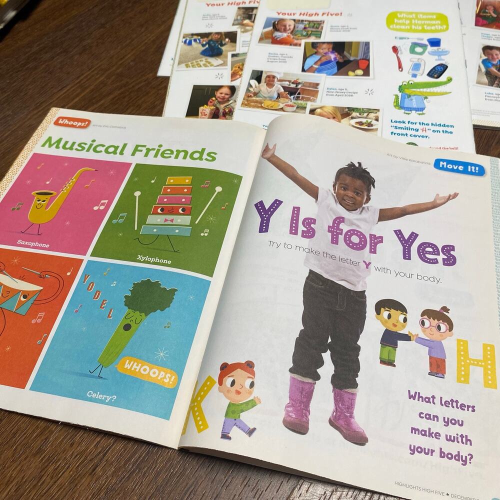 Lot of 8 Highlights High Five Children's Magazines Puzzles Stories Craft 2020 - Picture 7 of 10